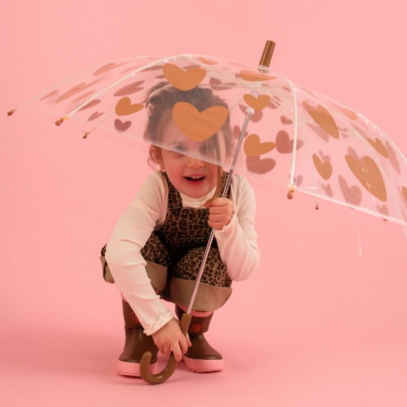 Parapluie Cœurs Marron Atelier Wagram Ambiance 4