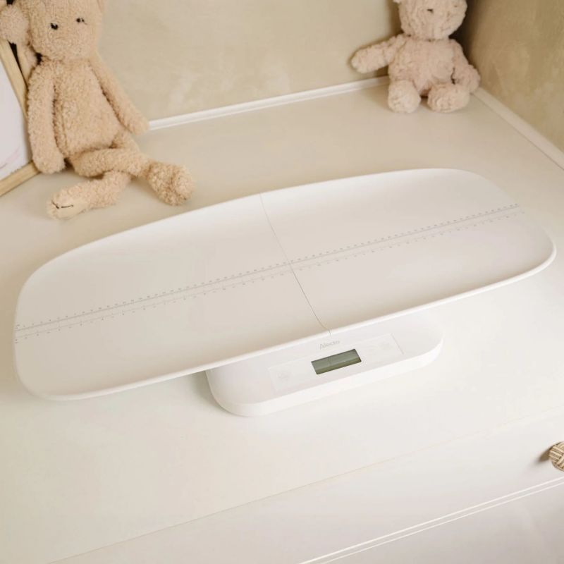Pèse-bébé numérique avec plateau amovible Alecto Ambiance 6