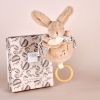 Peluche musicale Lapin Doudou beige (20 cm) Doudou et Compagnie Ambiance 2