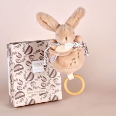 Peluche musicale Lapin Doudou beige (20 cm)