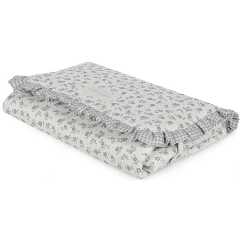 Tapis à langer Little Bloom Fleurs Gris Pasito a pasito Produit 5