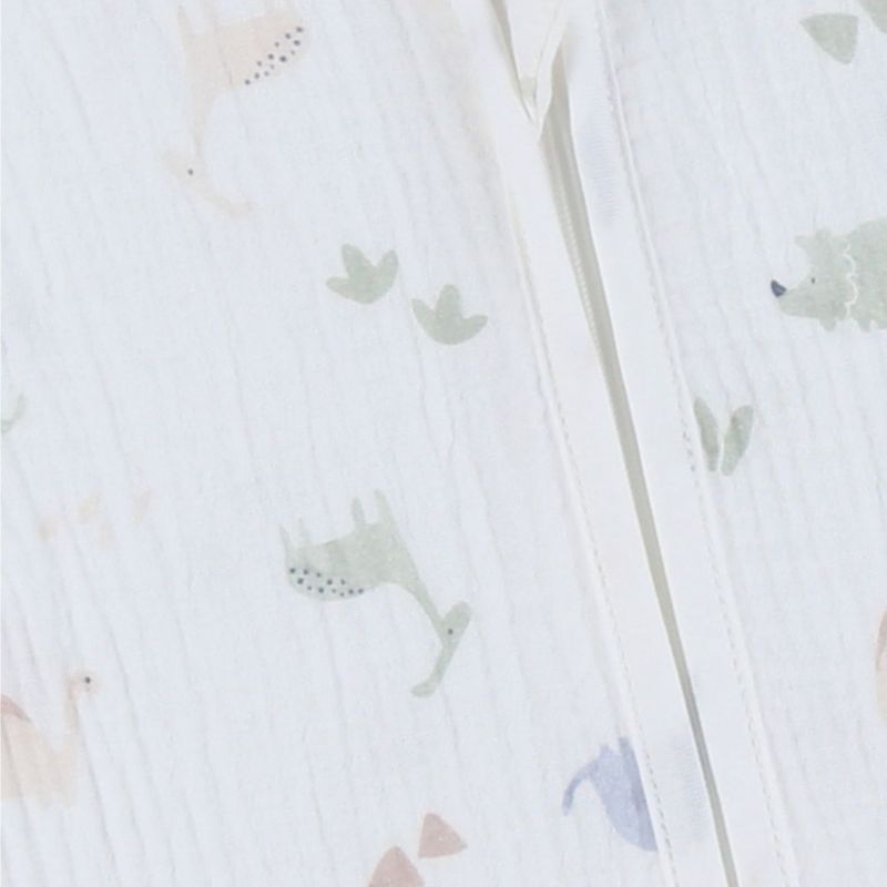 Gigoteuse légère en mousseline bio Dino (70 cm) Noukie's Produit 5