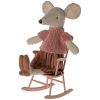 Fauteuil à bascule Souris Rose poudré Maileg Produit 4