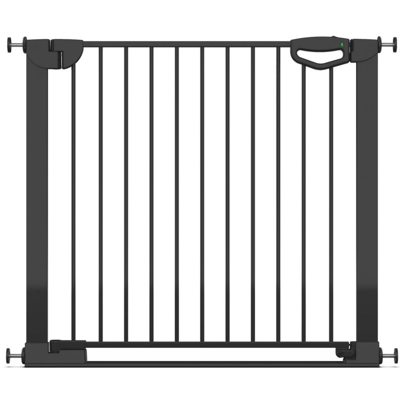 Barrière de sécurité Easylock Flatstep Noire (90 à 97 cm) Geuther Produit 1