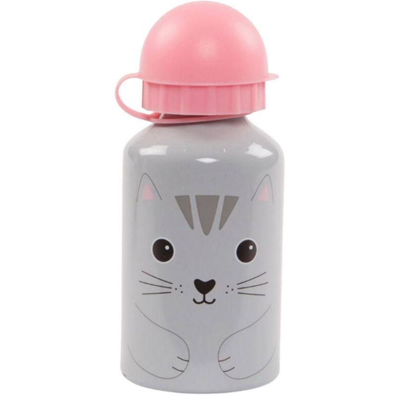 Gourde embout sport Kawaii Friends Nori le chat (300 ml) sass & belle