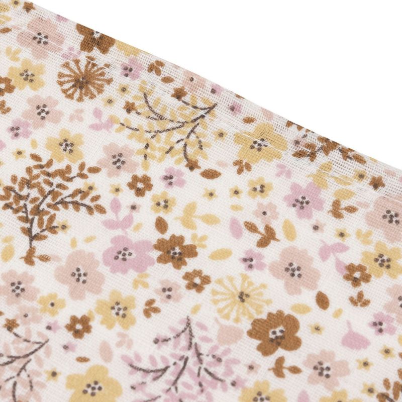 Lot de 3 langes en gaze de coton Flower Fairies (70 x 70 cm) Jollein Produit 4
