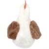 Peluche Poule maman et bébé Les Ptipotos Blanc (32 cm) Les Déglingos Produit 6