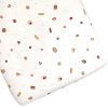 Drap housse en coton bio Gourmandises (50 x 83 cm) Kadolis Produit 1