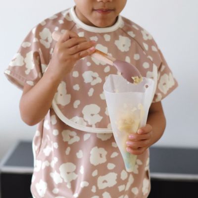 Bavoir à manches évolutif et 2 en 1 Savannah bloom