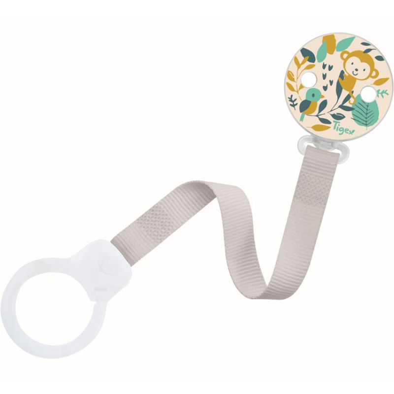 Attache-sucette ruban universel Tigex