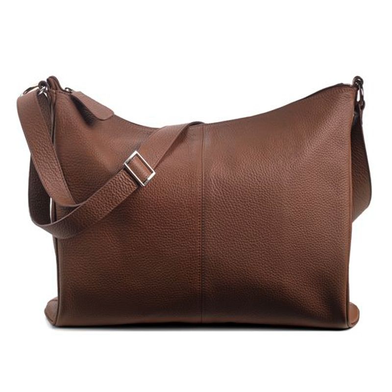 Sac à langer Le Montmartre cuir taupe Angelcare