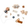 Train d'activités Blocs marron Kid's Concept Produit 4