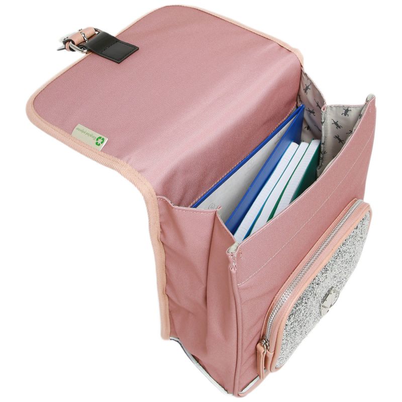 Sac à dos maternelle Rainbow Glow (30 cm) Caméléon Produit ouvert 4