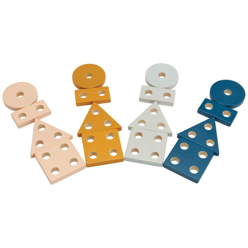 Formes géométriques à empiler Couleurs Tendresse Plan Toys Produit 3
