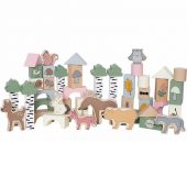 Jeu de construction animaux de la forêt