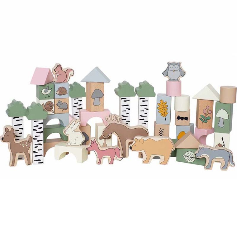 Jeu de construction animaux de la forêt Jabadabado