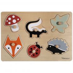 Puzzle à encastrer Forêt (7 pièces) - Kindsgut