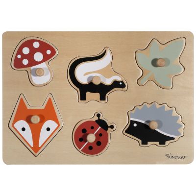 Puzzle à encastrer Forêt (7 pièces)