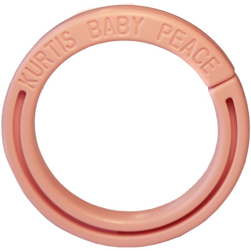 Anneau pour protection de poussette rose clair Kurtis