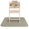 Tapis anti-éclaboussure Olive Check (108 x 108 cm) Mushie Produit 1
