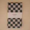 Tapis anti-éclaboussure Olive Check (108 x 108 cm) Mushie Ambiance 5