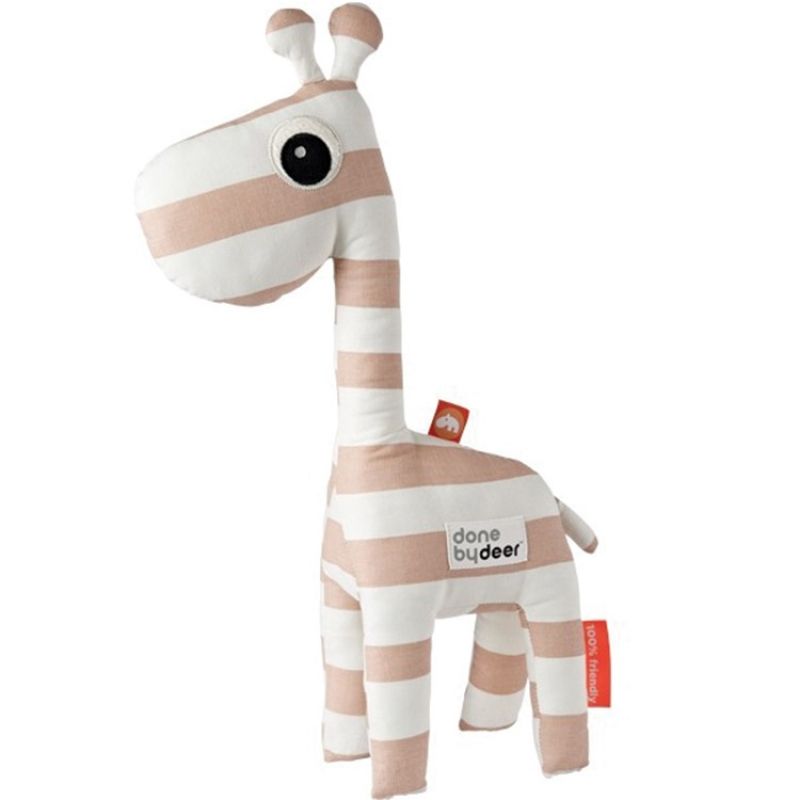Peluche Raffi la girafe rose (37,5 cm) Done by Deer