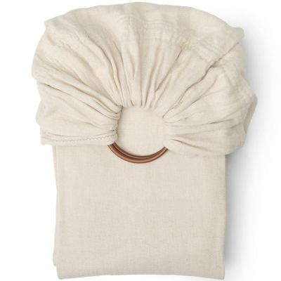 Echarpe de portage Sling tisé sans nœud Lin Naturel