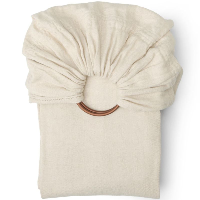 Echarpe de portage Sling tisé sans nœud Lin Naturel NéoBulle Produit 1