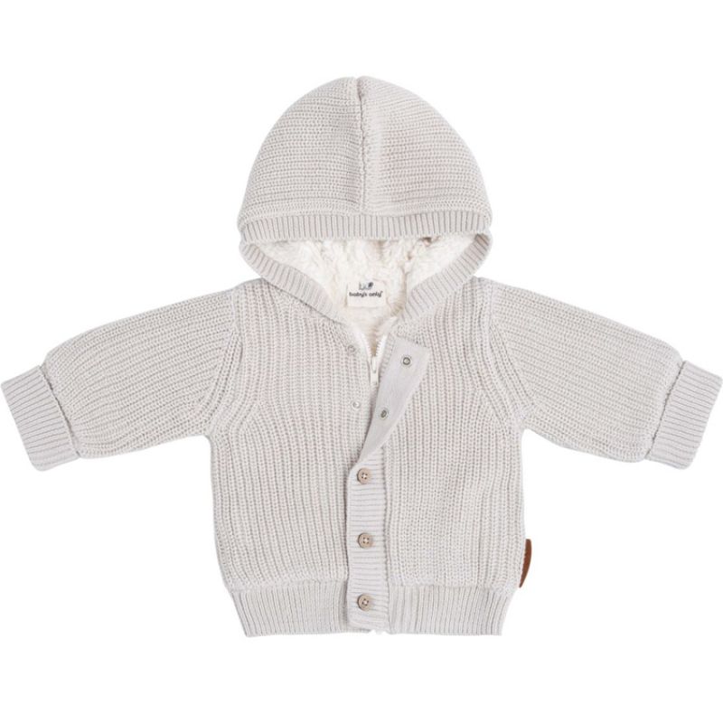 Gilet chaud à capuche Soul beige (3 mois) Baby's Only