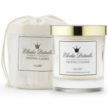 Bougie à l'arôme de lys, vanille et bois de santal Lullaby  par Elodie Details