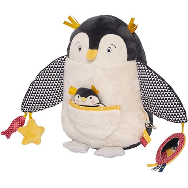 Peluche d'activités pingouin Les Nanouks Galipette