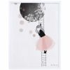 Affiche encadrée lune The moon by My Lovely Thing (30 x 40 cm)  par Lilipinso