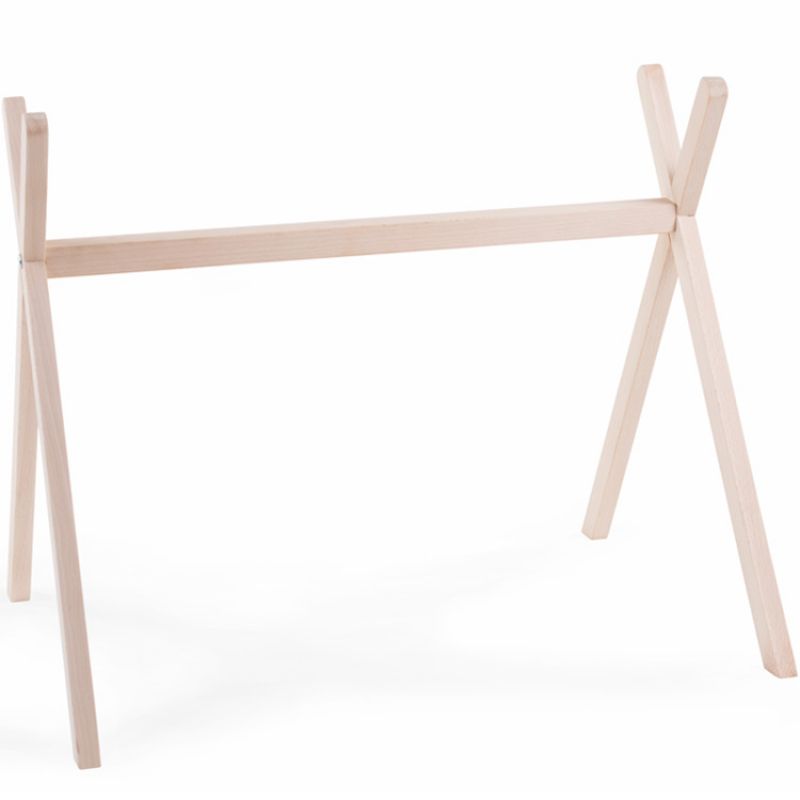 Arche d'activités en bois Tipi Gym naturel Childhome