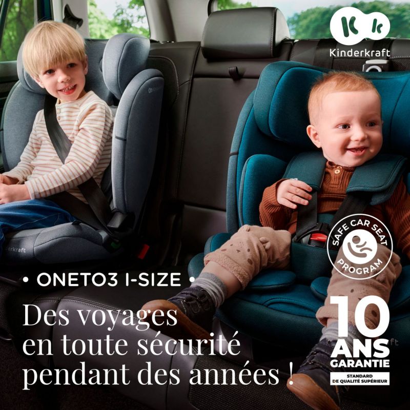 Siège auto Oneto 3 i-Size Harbor Blue (groupe 1-2-3) Kinderkraft Ambiance 2