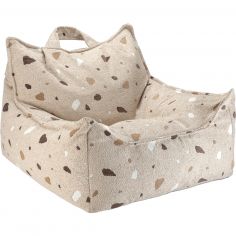 Fauteuil pouf Terrazzo Sand - Wigiwama