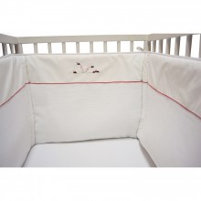 Tour de lit Coccinelle (pour lits 60 x 120 cm et 70 x 140 cm)  par La maison des abeilles