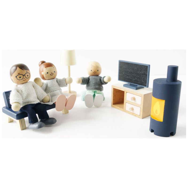 Ensemble de meubles pour maison de poupée en bois FSC (35 pièces) Le Toy Van Produit 5