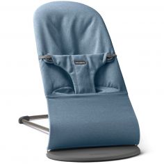 Transat Bliss Mélange Tissé Chiné Bleu - BabyBjörn