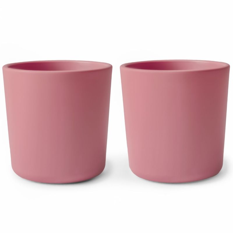 Lot de 2 gobelets Dusty Rose Mushie Produit 1