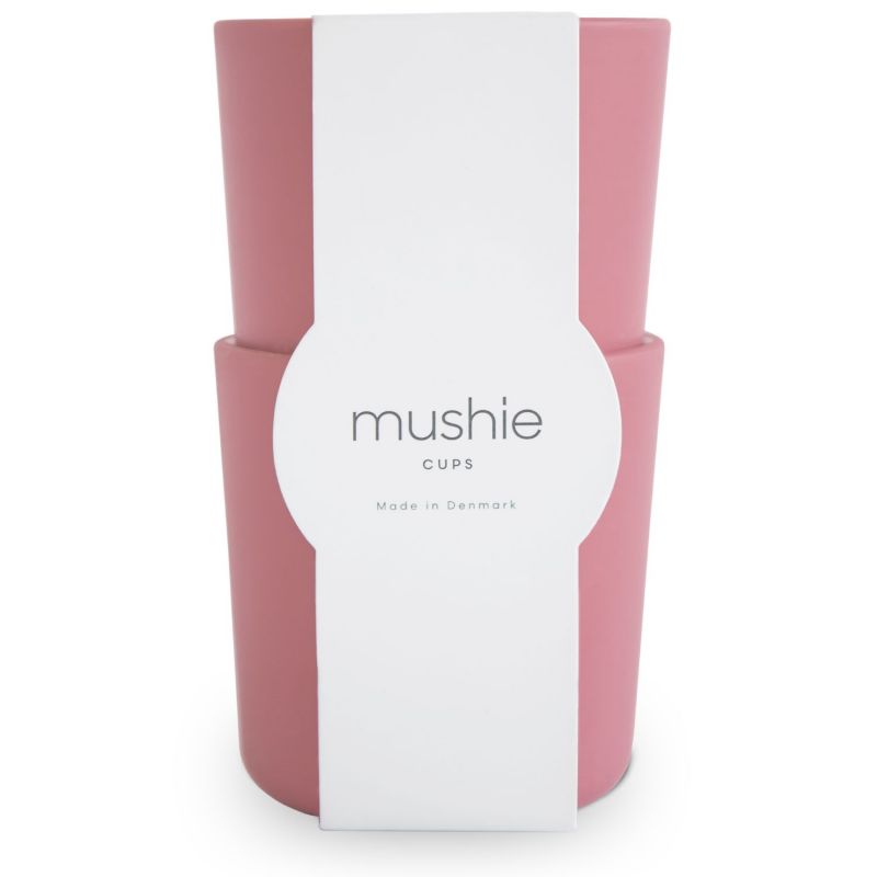 Lot de 2 gobelets Dusty Rose Mushie Packaging 3