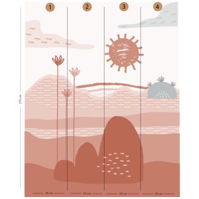 Papier peint panoramique Sofia