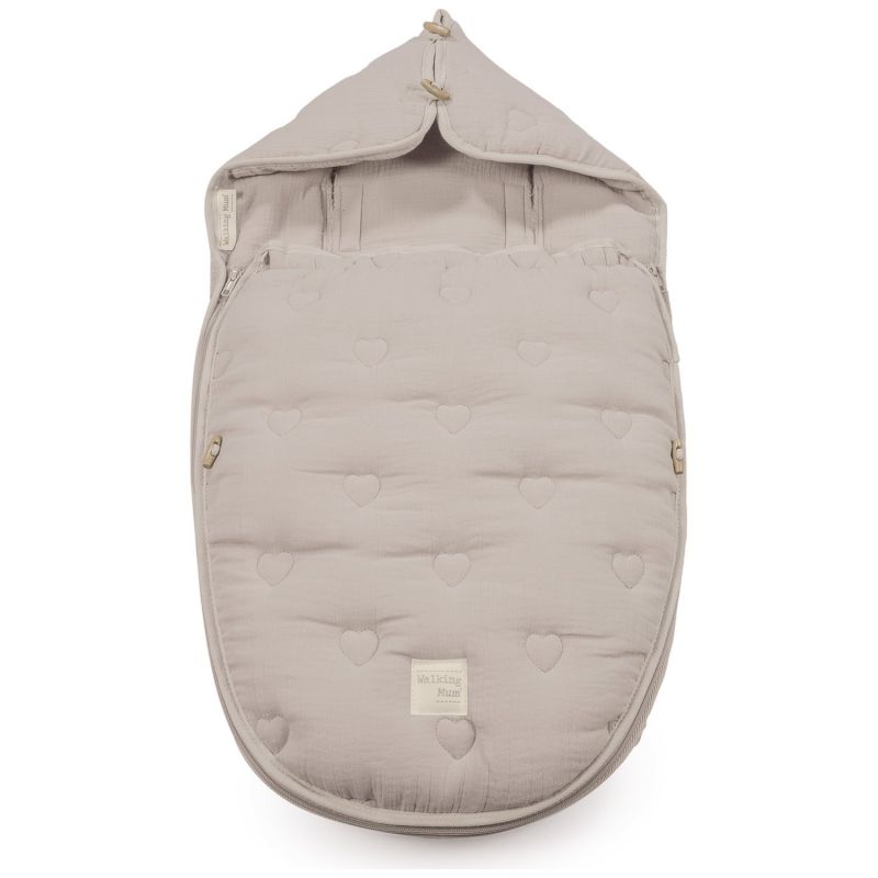 Nid d'ange et chancelière siège auto Groupe 0 Été Sintra Beige Walking Mum Produit 1