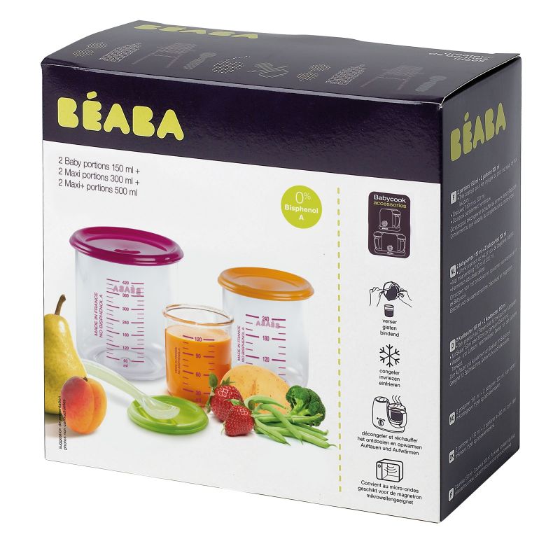 Coffret 6 portions de conservation Gipsy  Béaba