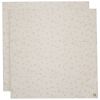 Lot de 2 maxi-langes en gaze de coton Woolly (115 x 115 cm) Jollein Produit 1