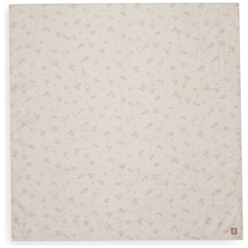 Lot de 2 maxi-langes en gaze de coton Woolly (115 x 115 cm) Jollein Produit 3