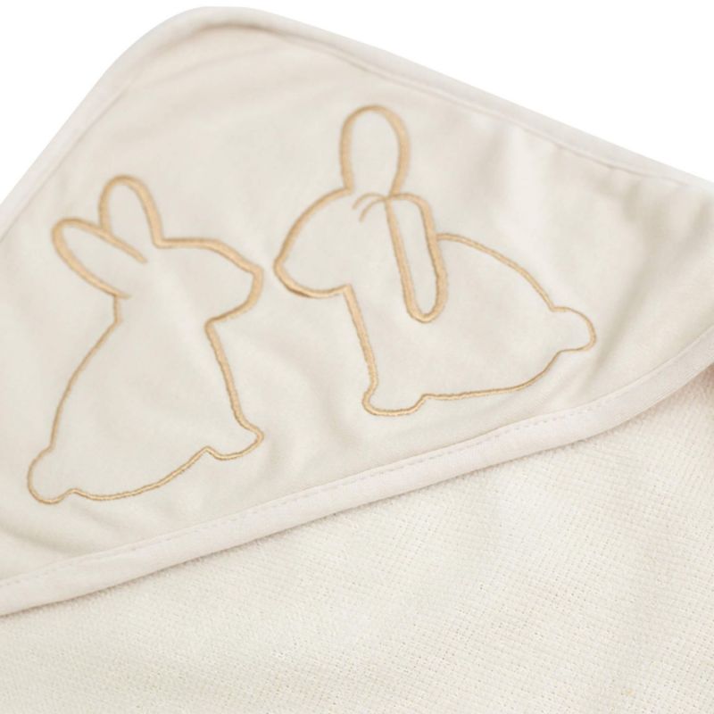 Lot de 2 capes de bain Lapin (70 x 70 cm) Trois Kilos Sept Produit 5