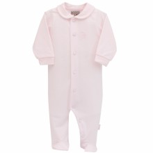 Pyjama léger tencel rose (1 mois : 56 cm)  par Cambrass