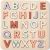 Variation Multicolore du produit Puzzle Alphabet en bois de la marque Kid's Concept