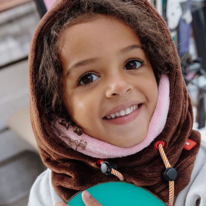 Cagoule polaire Warmy Chocolate (2-5 ans) Hello Hossy Ambiance 5