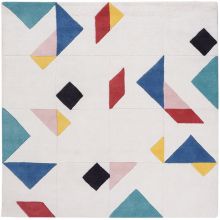 Tapis coton tangram (150 x 150 cm)  par Lilipinso